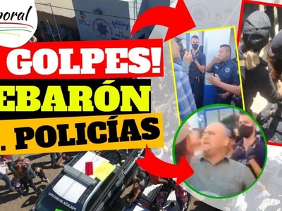 ????A GOLPES: Los LEBARÓN Enfrentan A POLICÍAS De Galeana