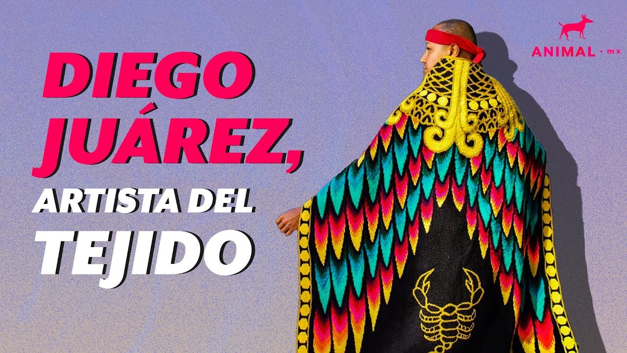 Orgullo indígena: la historia de Diego Juárez, artista del tejido y youtuber