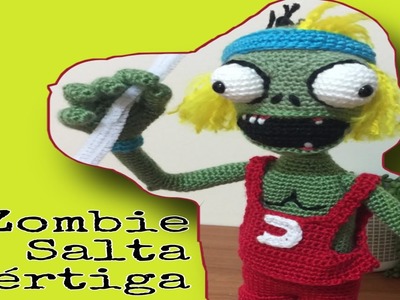 Zombie a crochet-salta pértiga-parte4