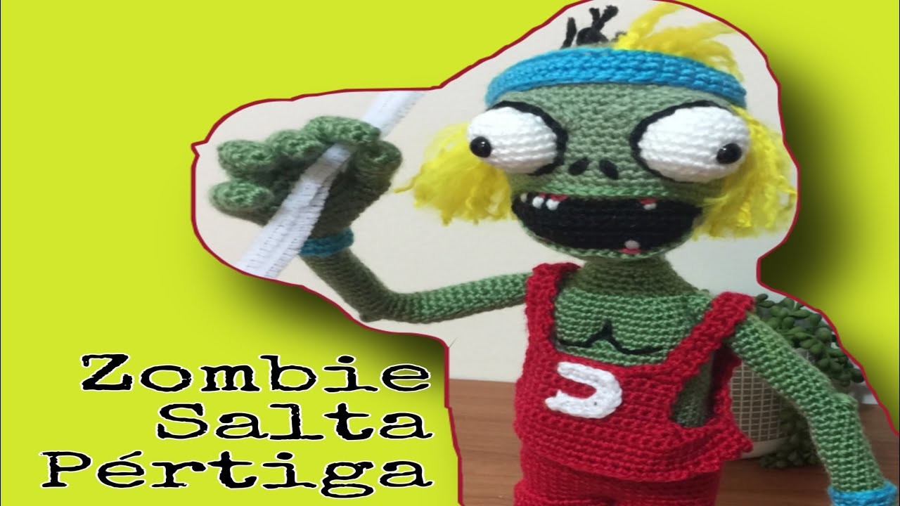 Zombie a crochet-salta pértiga-parte4