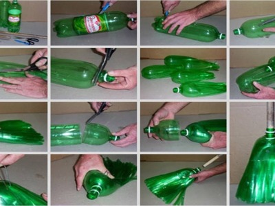 Cómo Hacer Una Escoba Reciclando Botellas De Plástico
