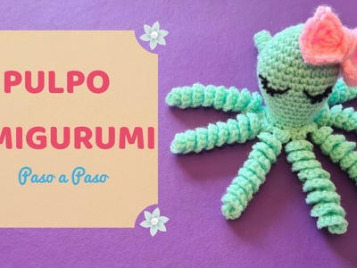 Pulpo Amigurumi paso a paso |Azul Clarito| Crochet