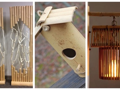 Recicla Bambú Secos Y Crea Estas Hermosas Manualidades Para Obsequiar o Decorar Tu Hogar…