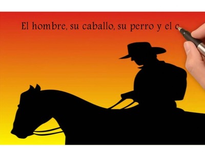 Un hombre, su caballo, su perro y el cielo. Cuento de Paulo Coelho.A story by Paulo Coelho