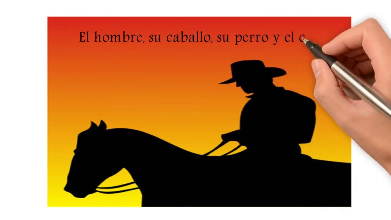 Un hombre, su caballo, su perro y el cielo. Cuento de Paulo Coelho.A story by Paulo Coelho