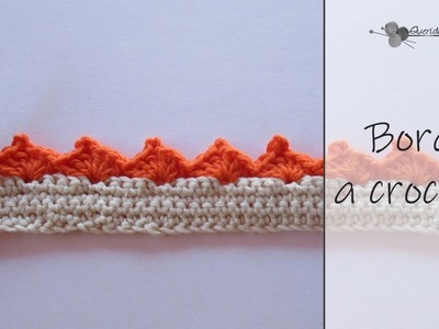 Borde Crochet #8 - Crochet edging ENGLISH SUB