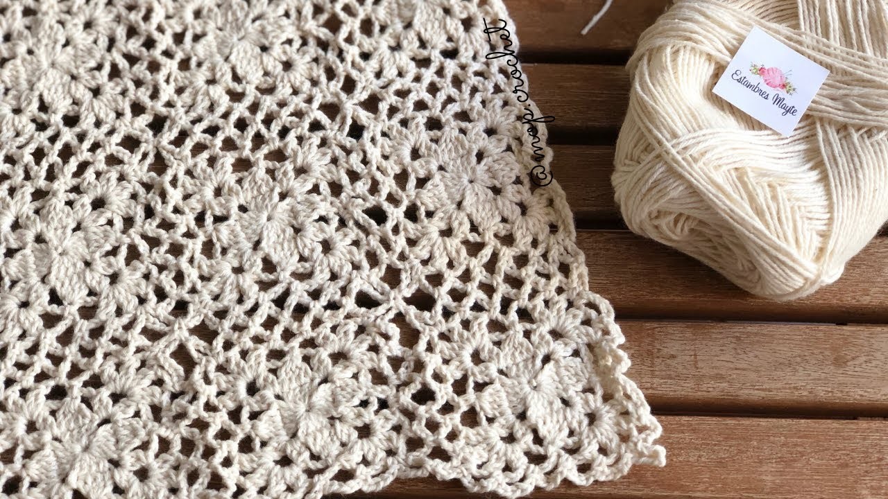 Camino de Mesa a Crochet | Granny | Diestra