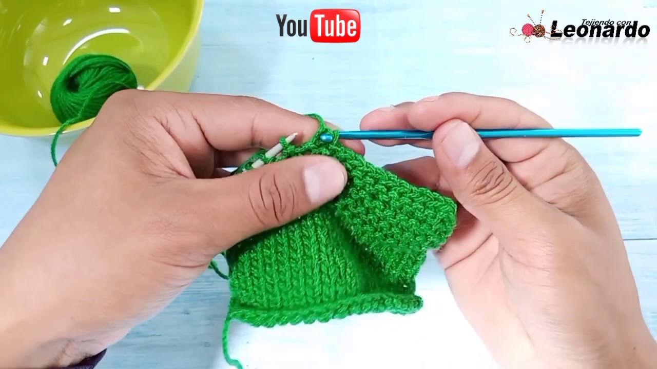 Clase #4 Aprende a Tejer PASO a PASO Desde Cero.Cómo rematar los puntos con Crochet