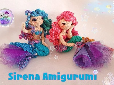 ???? Sirena Amigurumi ???? Tutorial Paso a Paso Crochet
