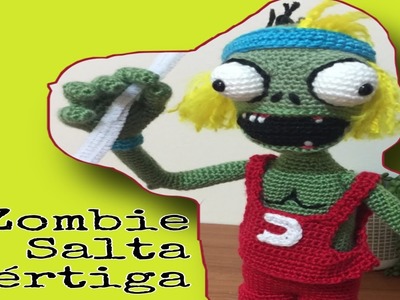 Zombie a crochet-salta pértiga- Parte final