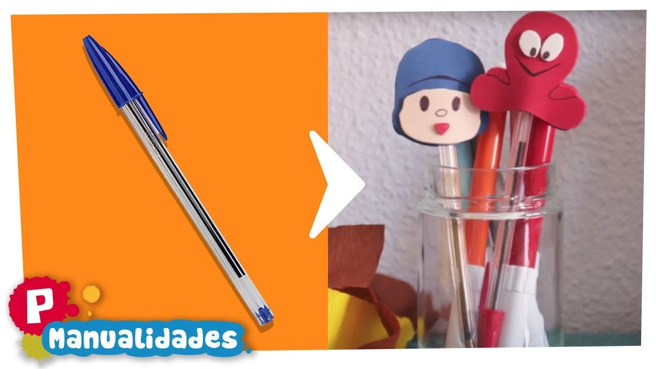 ✏️ 4 MANUALIDADES fáciles para niños sobre la VUELTA AL COLE [ 13 min ] | DIY de POCOYO en 5 minutos