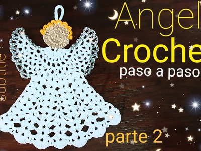 ????????Angel a Crochet Paso a Paso para Principiantes????????How to Crochet Angel????????2.2