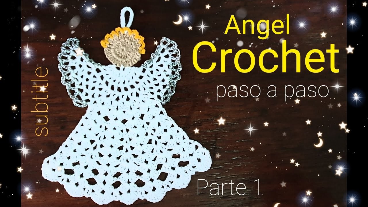 ????????Angel a Crochet Paso a Paso para Principiantes????????How to crochet Angel ????????1.2