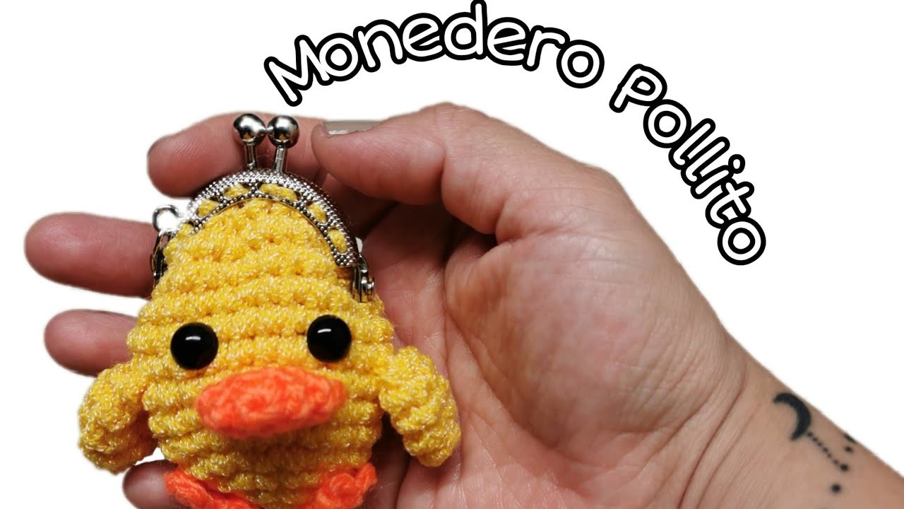 DIY Monedero Pollito ????Crochet #purse #crochet
