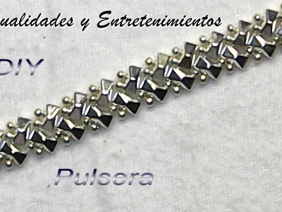 DIY - Pulsera plateada
