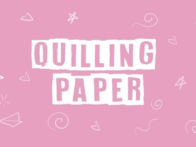 Técnica QUILLING PAPER |Yecka Art| Tutorial