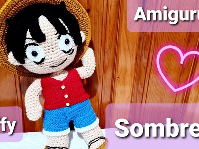 Amigurumi Monkey D. Luffy fácil: Sombrero (7.7)