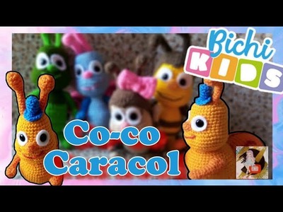 Bichikids Coco el Caracol |amigurumi para bebes| Tejidos a crochet