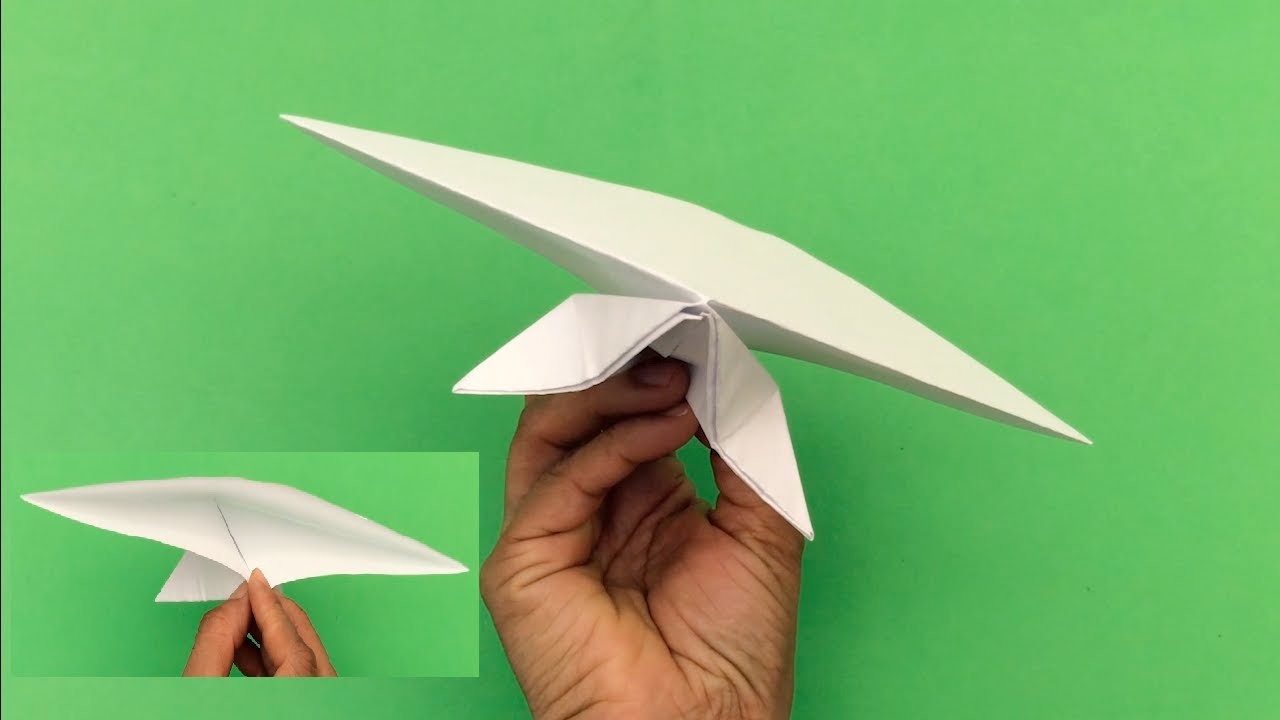 Planeador????como hacer un paleador. avión. como hacer aviones de papel . Glider????airplane. Origami