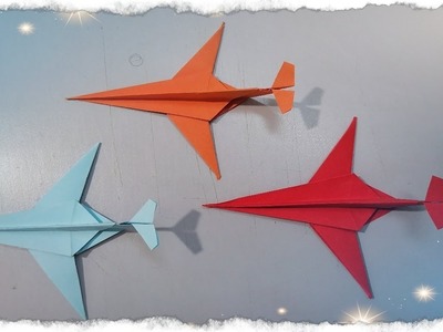 Cómo hacer origami de avión de papel 紙飛行機折り紙の作り方