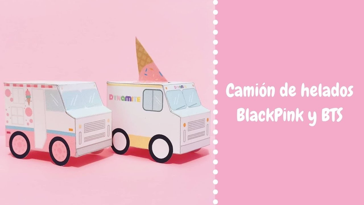 Camión de helados BTS y BlackPink | Zona Asiática |#Manualidades