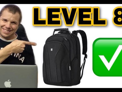 ✅LEVEL 8 ATLAS Laptop Backpack Review  español ????Excelente Laptop Backpack????