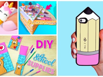 10 manualidades DIY Regreso a clases - Haz tus útiles escolares