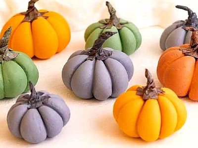 ???? Cómo Hacer Calabazas de Cemento Para Otoño ???? DIY Autumn Cement Pumpkins