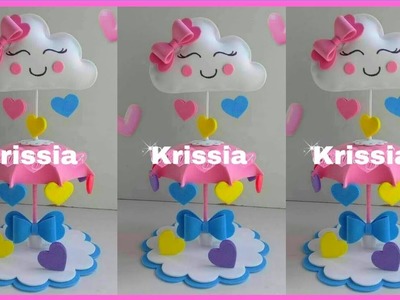 COMO HACER Lluvia de Amor - decoración de cumpleaños - Krissia Jacob