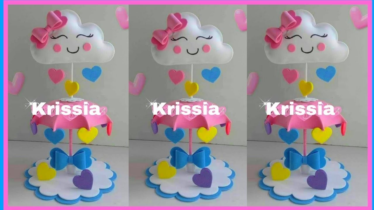 COMO HACER Lluvia de Amor - decoración de cumpleaños - Krissia Jacob
