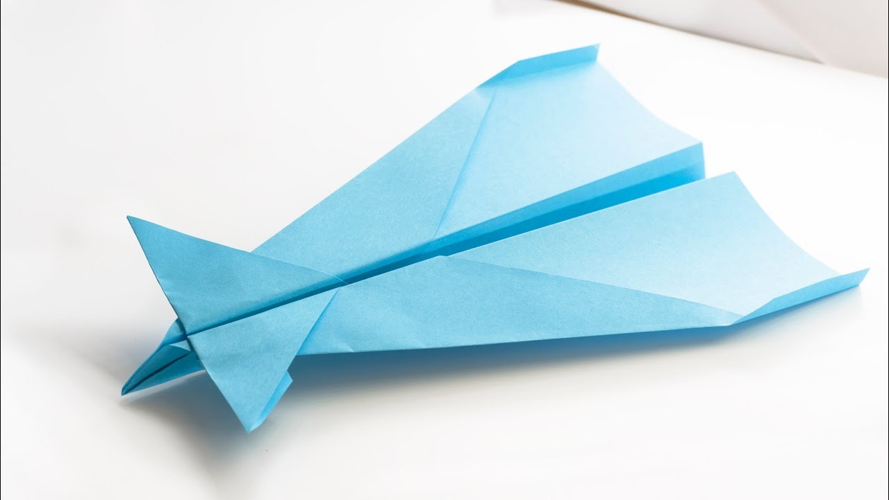 Como hacer un aviones de papel -Origami
