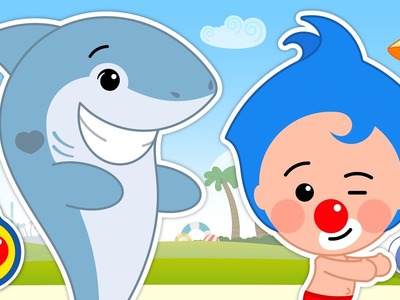 Plim Plim Shark - (Baby Shark Dance) ♫ Canciones Infantiles -  Música Para Niños