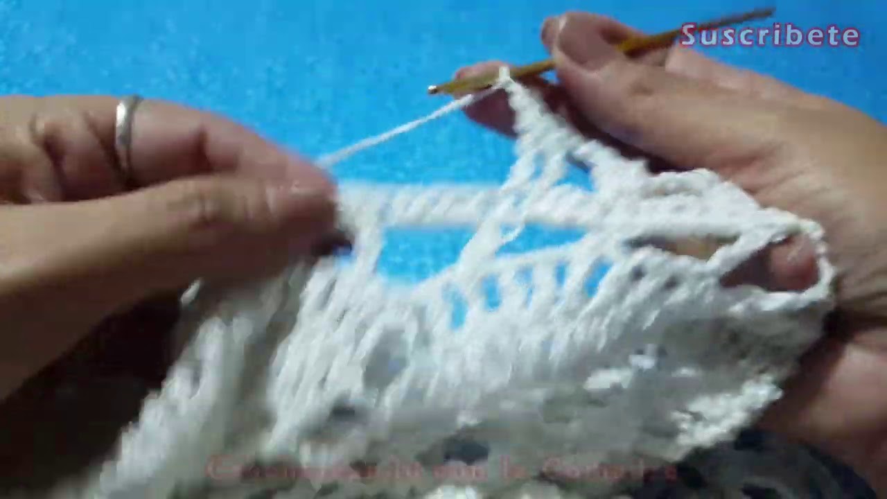 Tutorial blusa  abanicos  a crochet manga murcielago parte#2 crocheteando con la comadre????????
