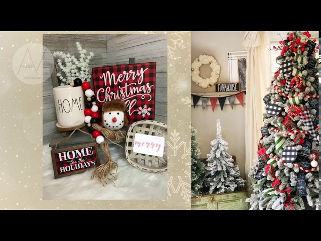 DECORACIÓN DE NAVIDAD 2022 | Farmhouse Christmas Decor | AVanguardia