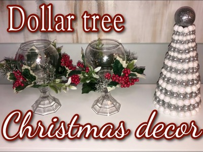 Decoración navidad 2020. DIY Dollar tree Christmas decor. manualidades navideñas