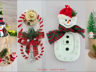 NUEVOS ADORNOS NAVIDEÑOS para tu Casa | Manualidades Navideñas 2020 | Diy Christmas Craft ideas.