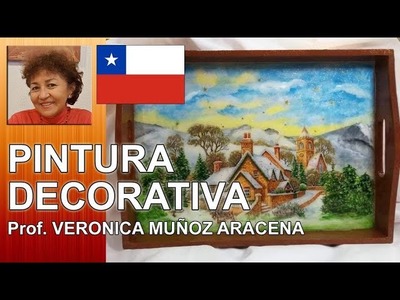 Pintura Decorativa - Prof. Verónica Muñóz Aracena (Calama - Chile)