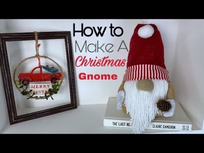CHRISTMAS GNOME |HOW TO MAKE A GNOME| FUN AND EASY| | HOLIDAY GIFT IDEA|COMO HACER GNOMO DE NAVIDAD