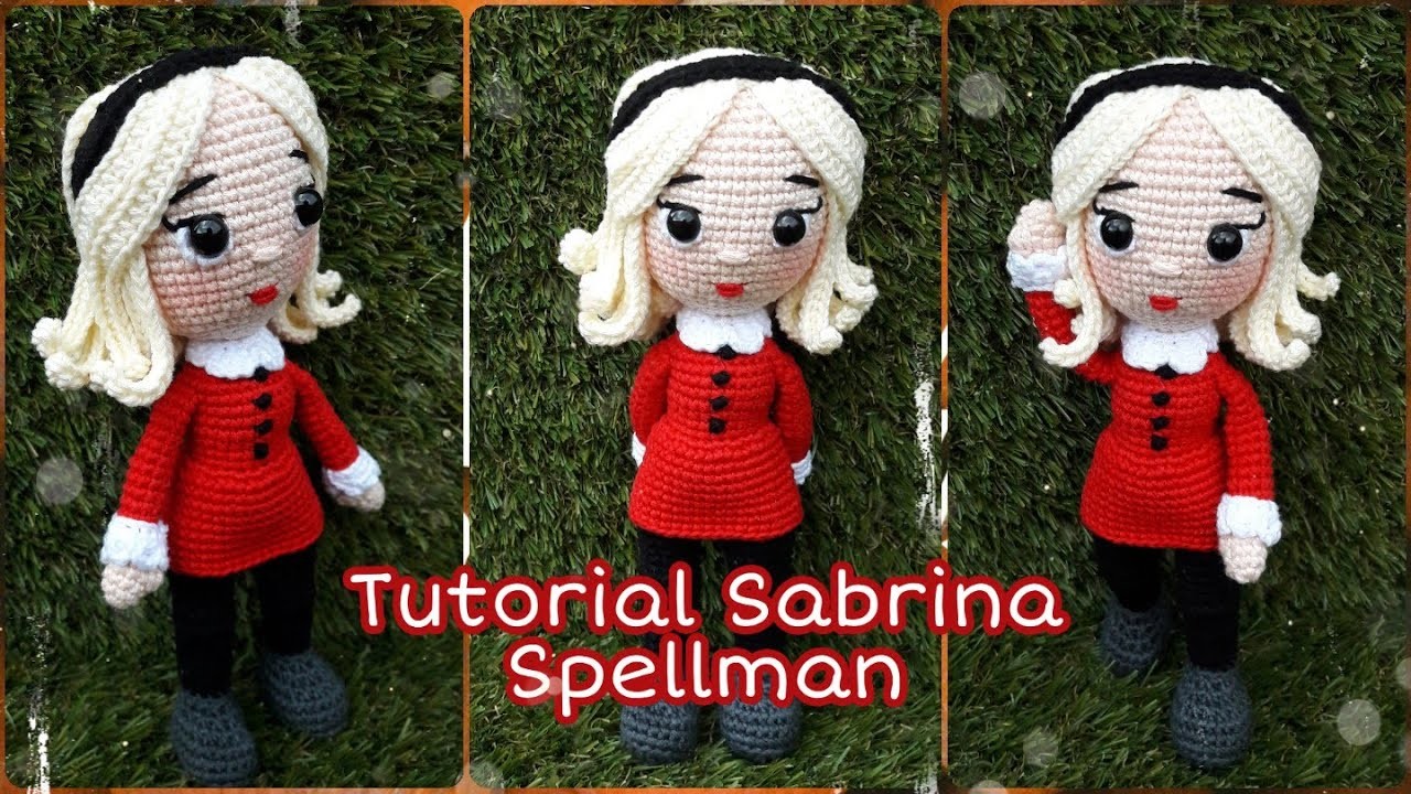 1parte Amigurumi Sabrina Spellman a crochet | Muñeca Sabrina Spellman tejida | Doll crochet Sabrina