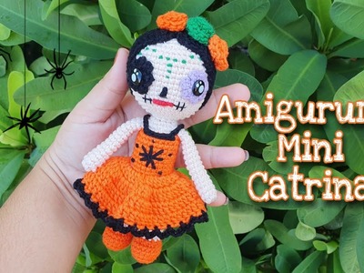 2da parte Cabello y Ropa | Mini Catrina a crochet, Tutorial Amigurumi Catrina | MariaDCrochet