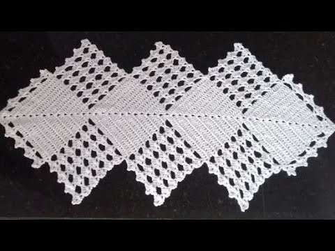 Como hacer centro de mesa tejido a crochet fácil y rápido para navidad