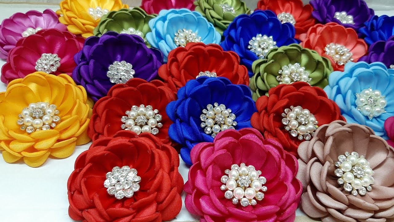Como hacer flores bety |como hacer rosas coloridas para catrinas