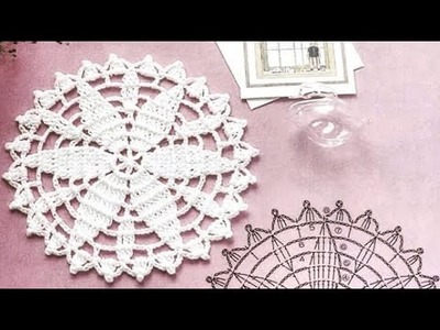 Como hacer tapete tejido a crochet fácil y rápido para navidad