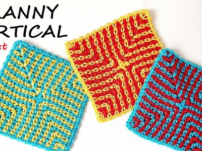 Cuadrado Granny de diseño tejido a crochet paso a paso