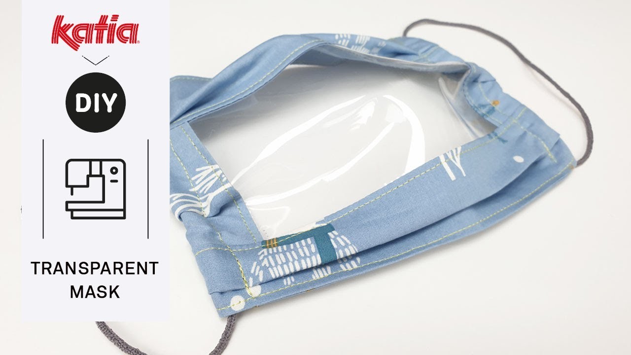 DIY COSTURA ✂ : Cómo coser una mascarilla transparente