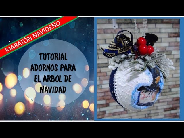 ????***ESFERAS NAVIDEÑAS***Paso a Paso (MANUALIDADES para Navidad)