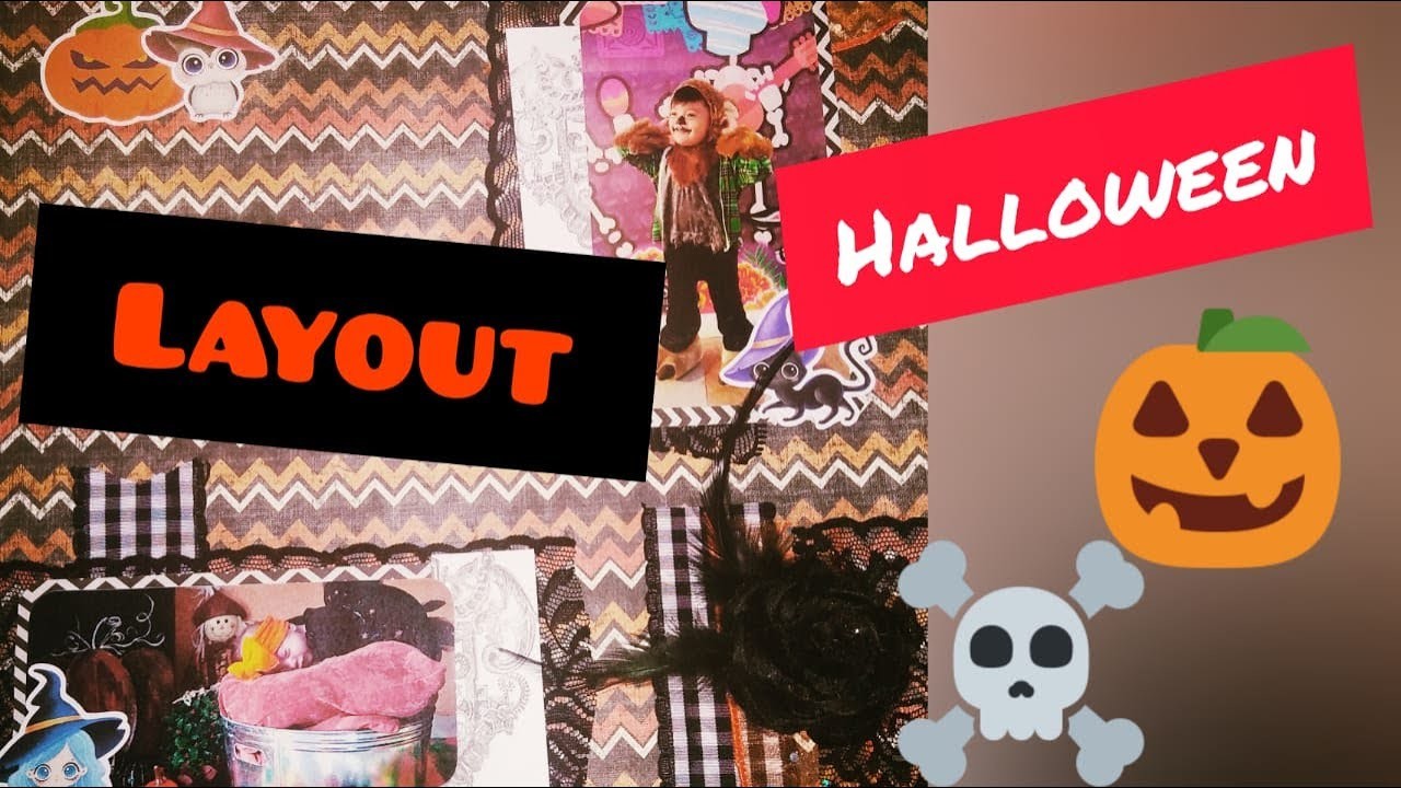 LAYOUT HALLOWEEN ???????????? Proceso y Tips ????????????????????