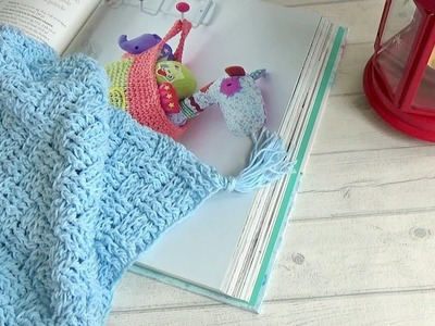 Manta de bebe a ganchillo de seguridad |@de verdad crochet
