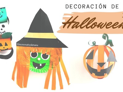 Manualidades de Halloween para niños | Decoración de Halloween | Halloween Crafts