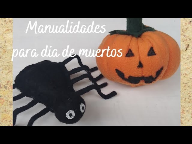 Manualidades para día de muertos. manualidades con tela paso a paso.